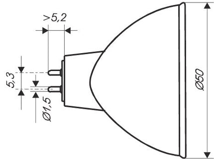 PHILIPS 5995 EJM - 21V 150W GX5.3
