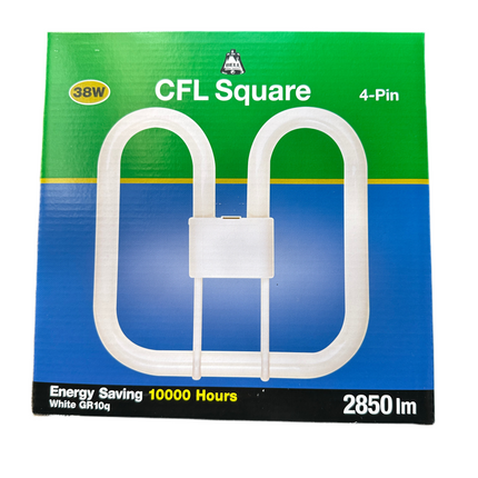 G10Q 2D/4-PIN 38W Cool White 3500K COLOUR